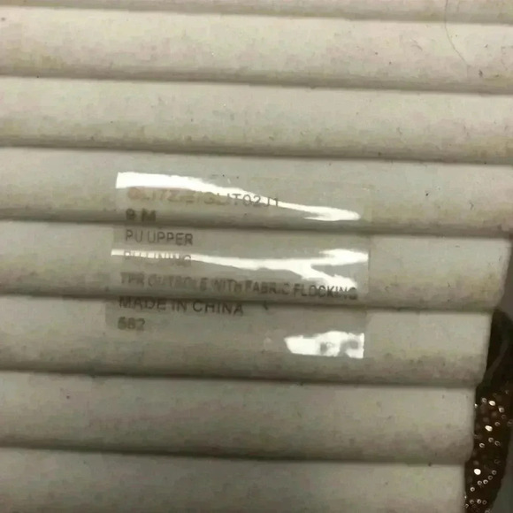 Madden Girl Glitzie Womens 9M Platform Espadrille Sandals Rose Gold Buckle Sides - Picture 7 of 9